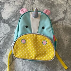 Skip Hop Unicorn Kids Backpack 13x11in in Great Condition.